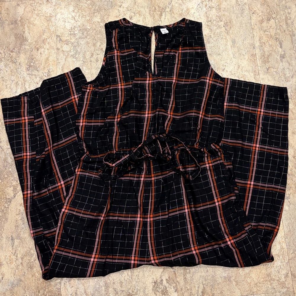 Plaid sleeveless jumpsuit - Old Navy - Picture 5 of 5